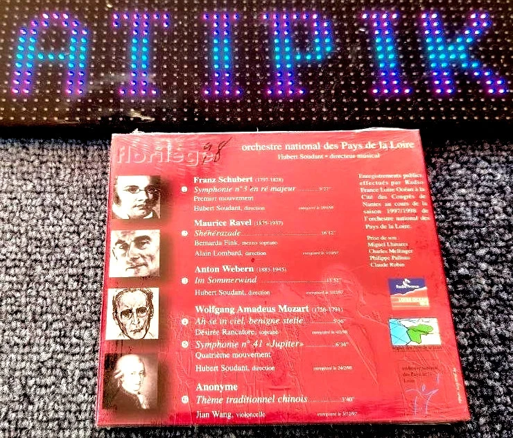 🎛 Cd Florilège 98 Orchestre National Pays Loire - Enregistrement Public Rare 🎓 – photo 2